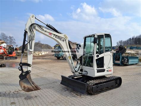 terex tc 50 mini excavator|terex tractor specs.